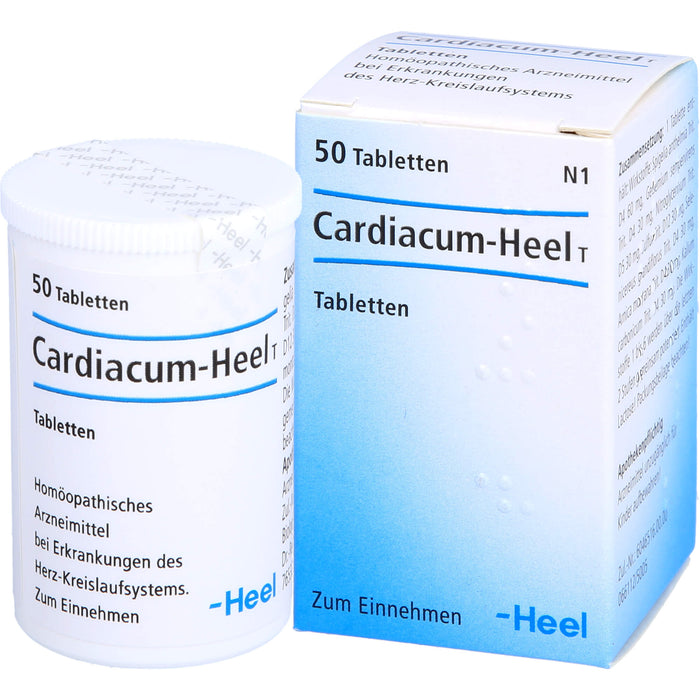 Cardiacum Heel T Tabletten, 50 St. Tabletten