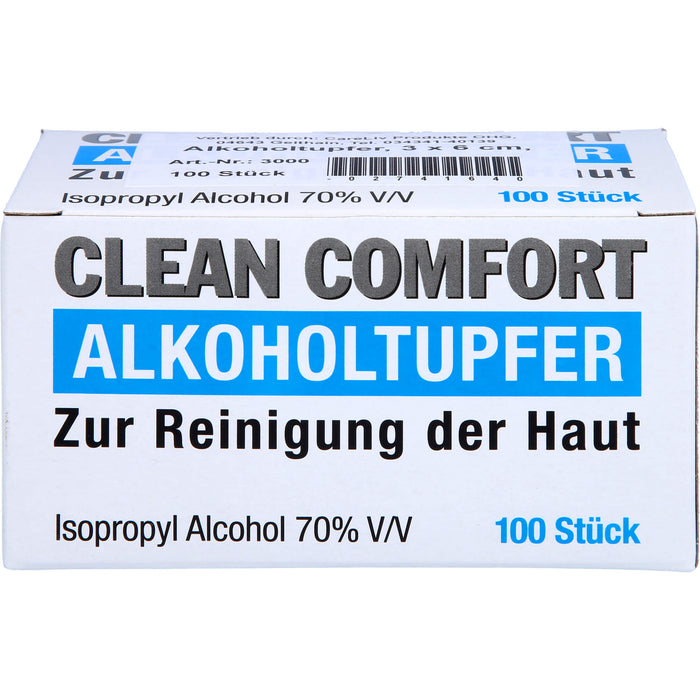 Alkoholtupfer 3x6cm steril, 100 St TUP