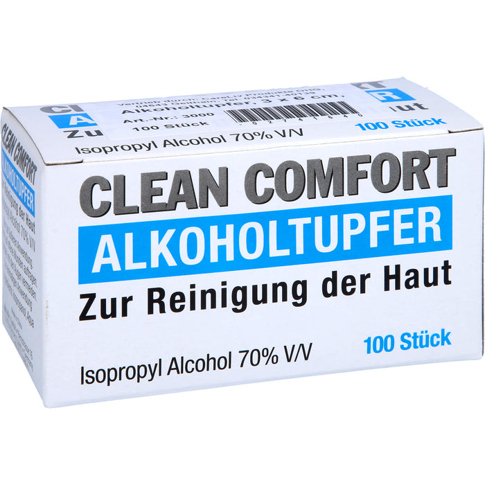 Alkoholtupfer 3x6cm steril, 100 St TUP