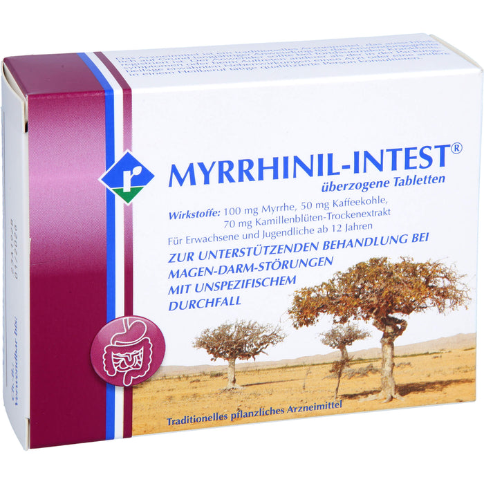 MYRRHINIL-INTEST überzogene Tabletten, 100 pc Tablettes