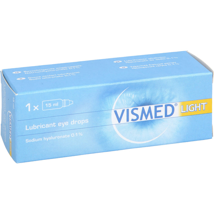 VISMED Light Benetzungslösung für das Auge, 15 ml Lösung