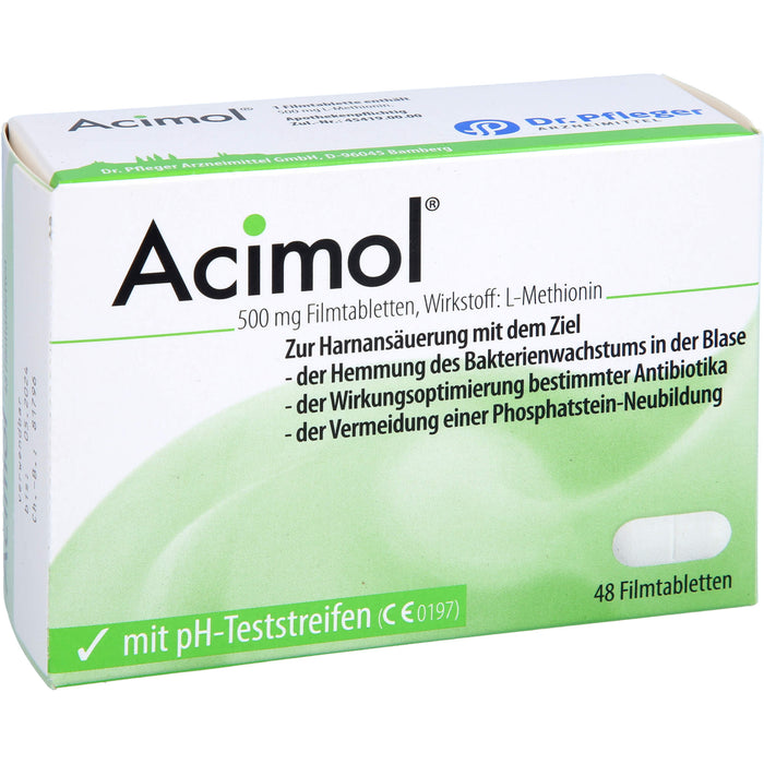 Acimol Filmtabletten zur Harnansäuerung, 48 pc Tablettes