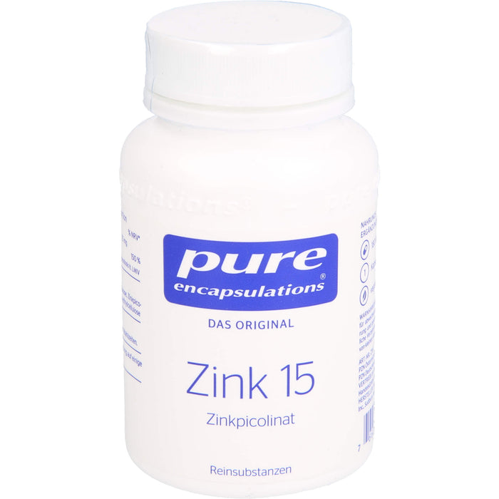 pure encapsulations Zink 15 Zinkpicolinat Kapseln, 180 pc Capsules