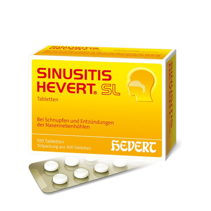 Sinusitis Hevert SL Tabletten, 300 pcs. Tablets