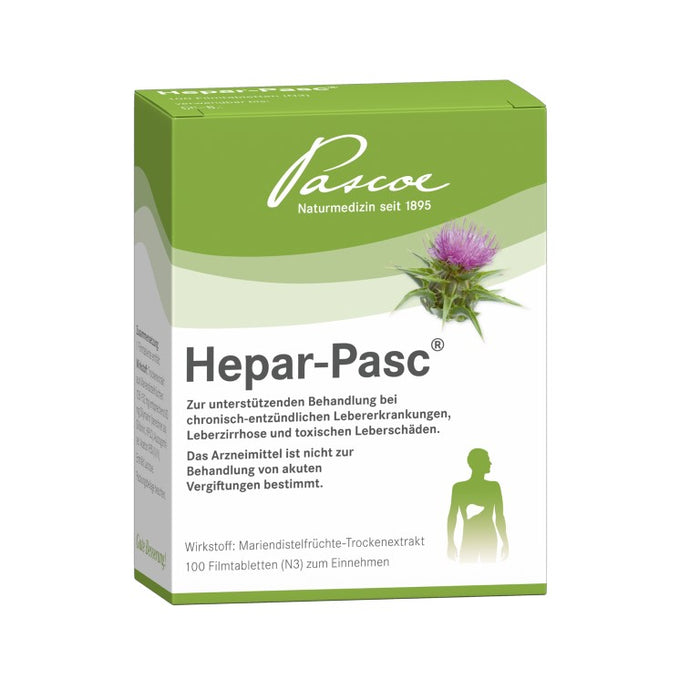 Hepar-Pasc Filmtabletten, 100 pcs. Tablets