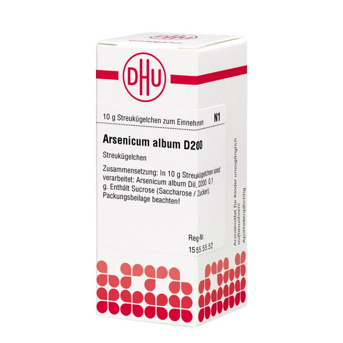 DHU Arsenicum album D200 Streukügelchen, 10 g Globuli