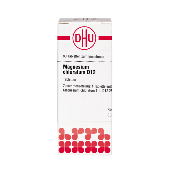 DHU Magnesium chloratum D12 Tabletten, 80 pc Tablettes