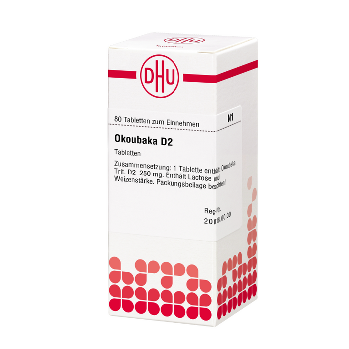 DHU Okoubaka D2 Tabletten, 80 pc Tablettes