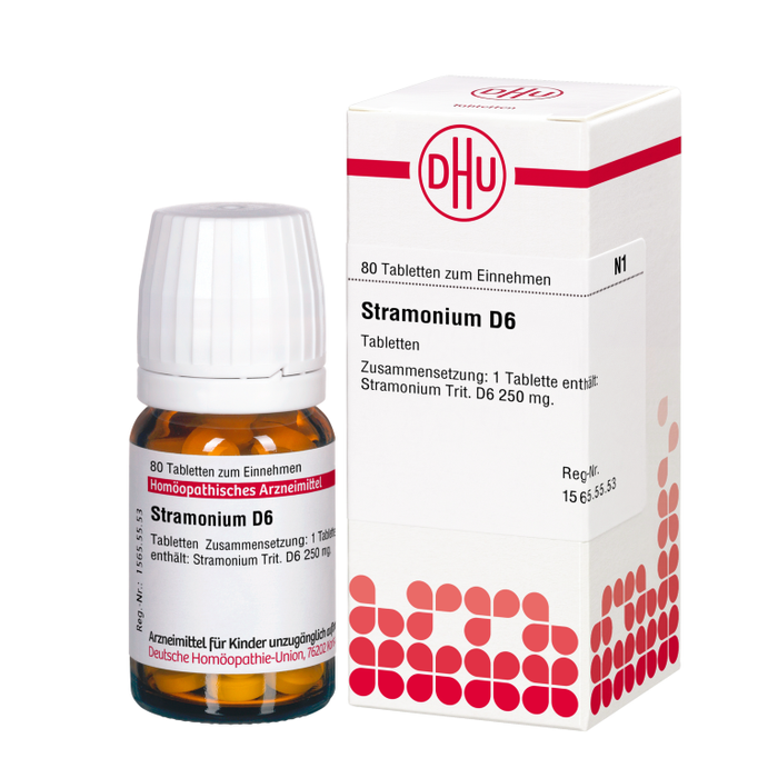 DHU Stramonium D6 Tabletten, 80 pc Tablettes