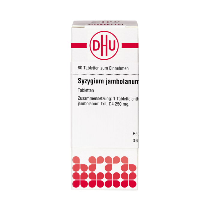 DHU Syzygium jambolanum D4 Tabletten, 80 pc Tablettes