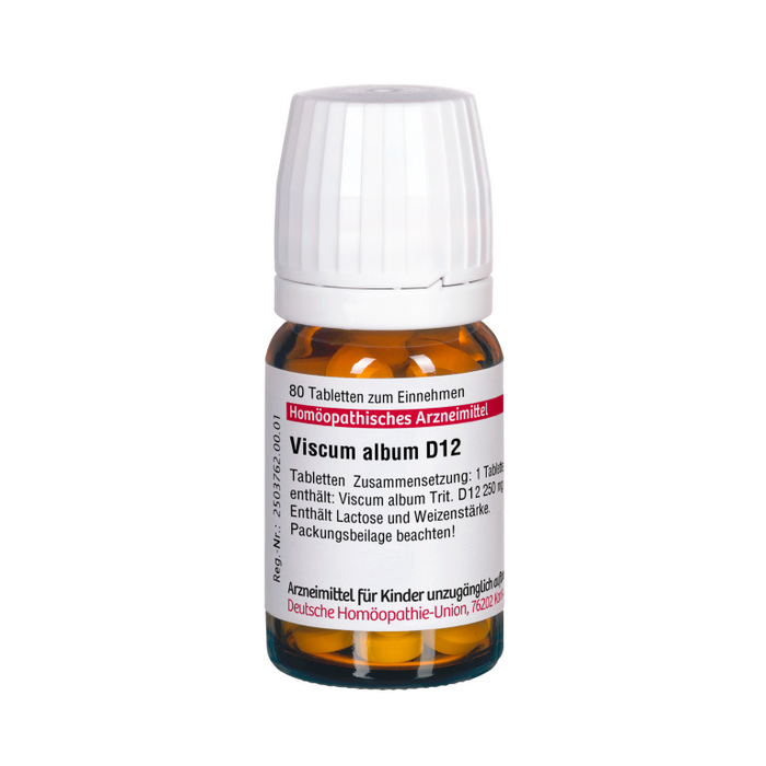 DHU Viscum album D12 Tabletten, 80 pcs. Tablets