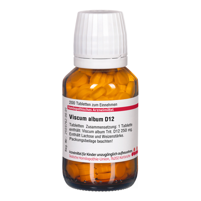 DHU Viscum album D12 Tabletten, 200 St. Tabletten