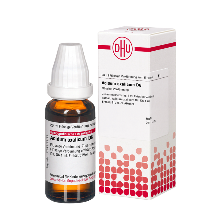 DHU Acidum oxalicum D6 Dilution, 20 ml Lösung