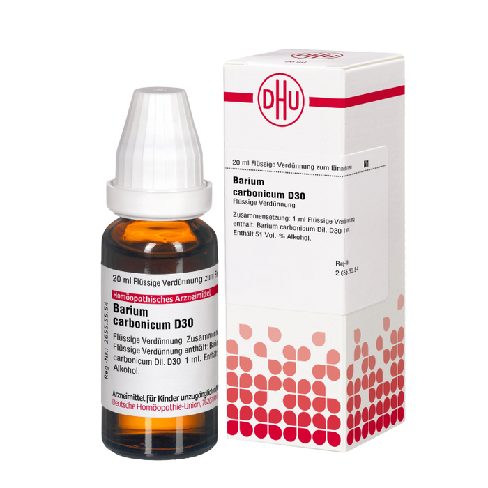 Barium carbonicum D30 DHU Dilution, 20 ml Lösung