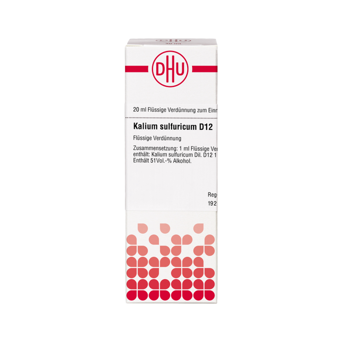 DHU Kalium sulfuricum D12 Dilution, 20 ml Lösung