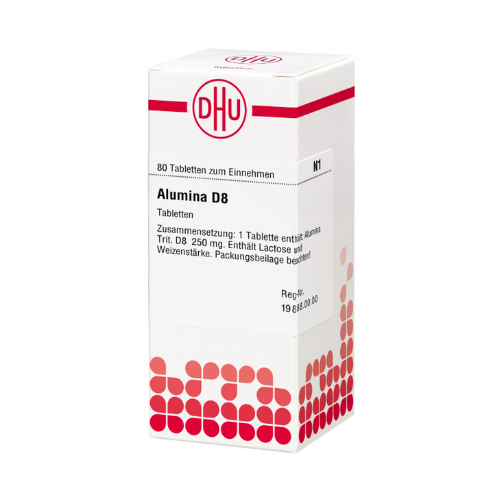 DHU Alumina D8 Tabletten, 80 pc Tablettes