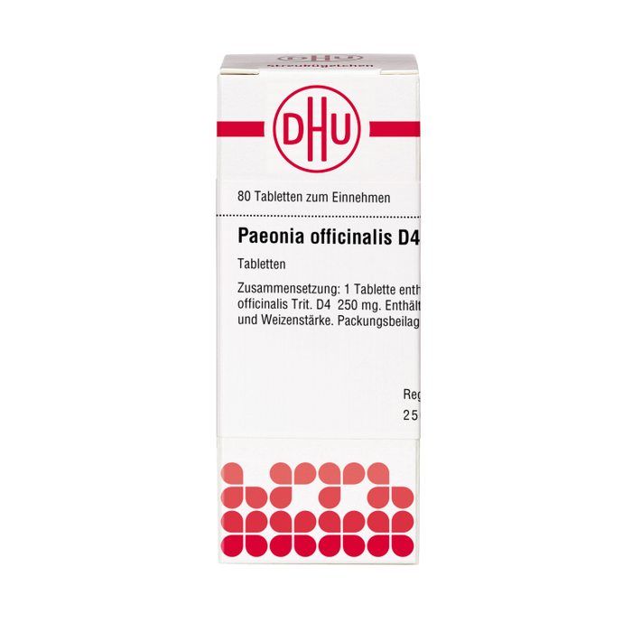 DHU Paeonia officinalis D4 Tabletten, 80 St. Tabletten