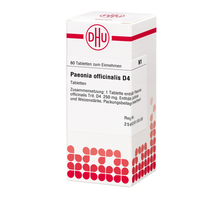 DHU Paeonia officinalis D4 Tabletten, 80 pcs. Tablets