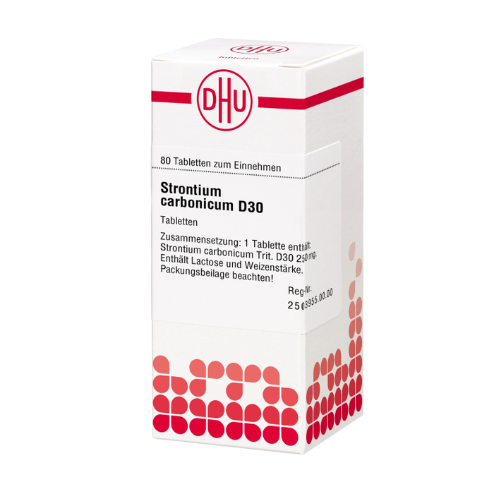 Strontium carbonicum D30 DHU Tabletten, 80 St. Tabletten