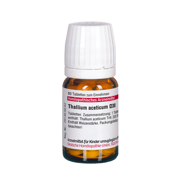 Thallium aceticum D30 DHU Tabletten, 80 St. Tabletten