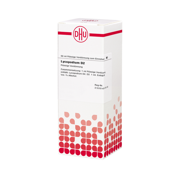 Lycopodium D2 DHU Dilution, 50 ml Lösung