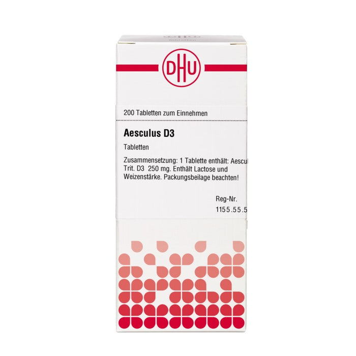 DHU Aesculus D3 Tabletten, 200 St. Tabletten