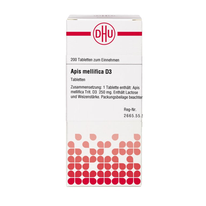 Apis mellifica D3 DHU Tabletten, 200 St. Tabletten