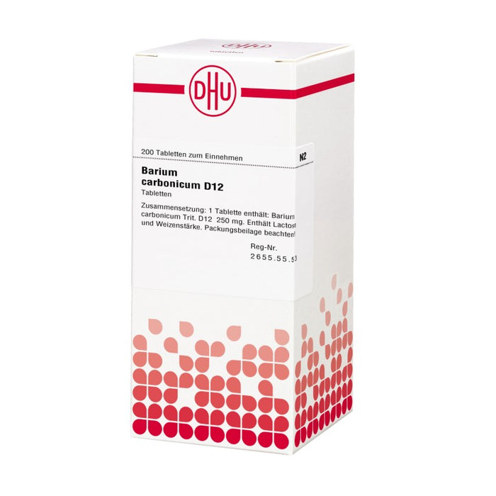 DHU Barium carbonicum D12 Tabletten, 200 St. Tabletten