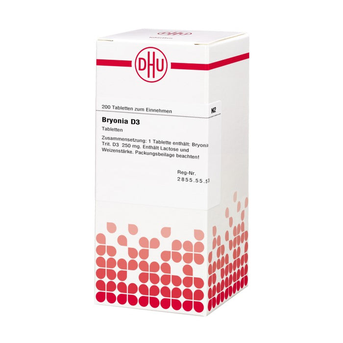 DHU Bryonia D3 Tabletten, 200 St. Tabletten