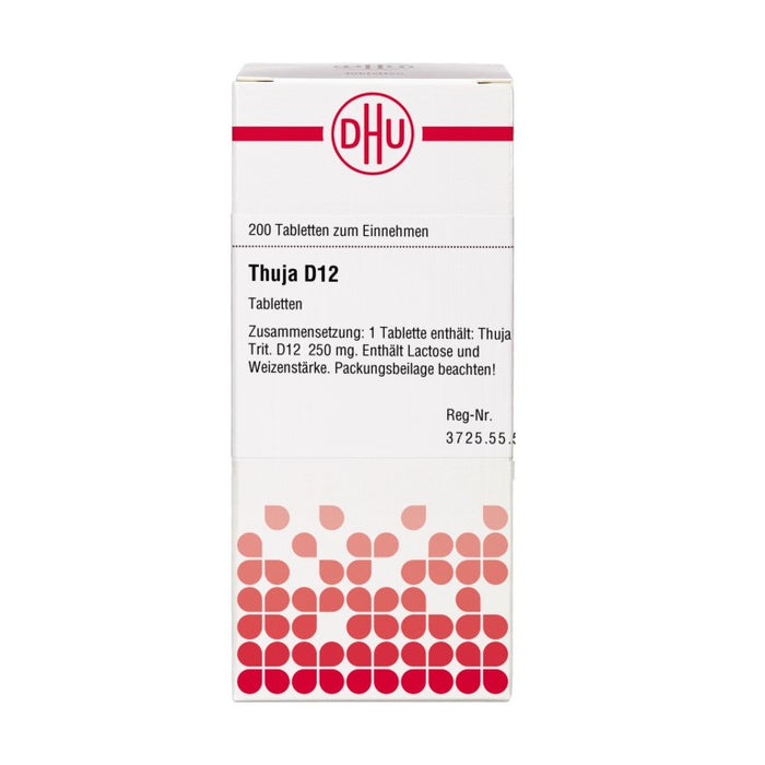 DHU Thuja D12 Tabletten, 200 St. Tabletten