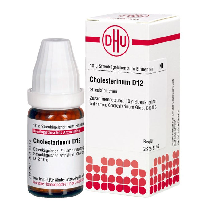 DHU Cholesterinum D12 Streukügelchen, 10 g Globules