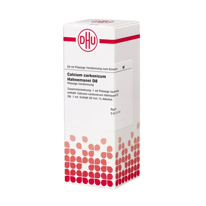 DHU Calcium carbonicum Hahnemanni D8 Dilution, 20 ml Lösung