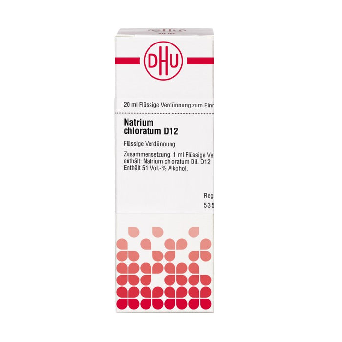 DHU Natrium chloratum D12 Dilution, 20 ml Lösung