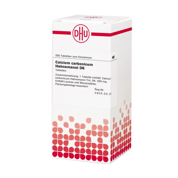 DHU Calcium carbonicum Hahnemanni D6 Tabletten, 200 St. Tabletten