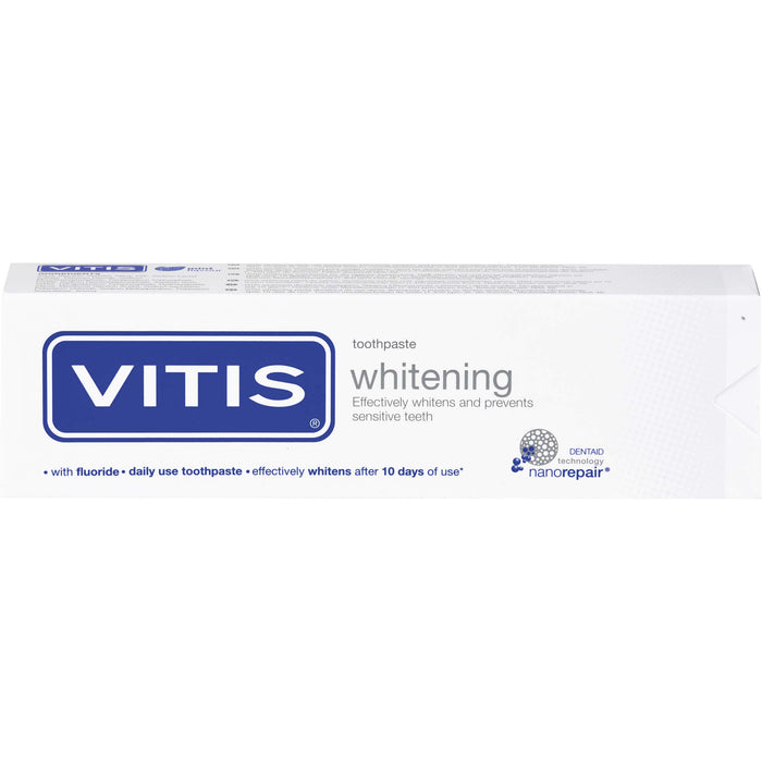 VITIS whitening Zahnpasta, 100 ml ZPA