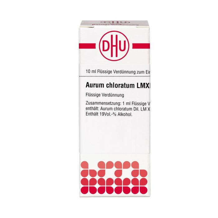 DHU Aurum chloratum LM XII Dilution, 10 ml Lösung