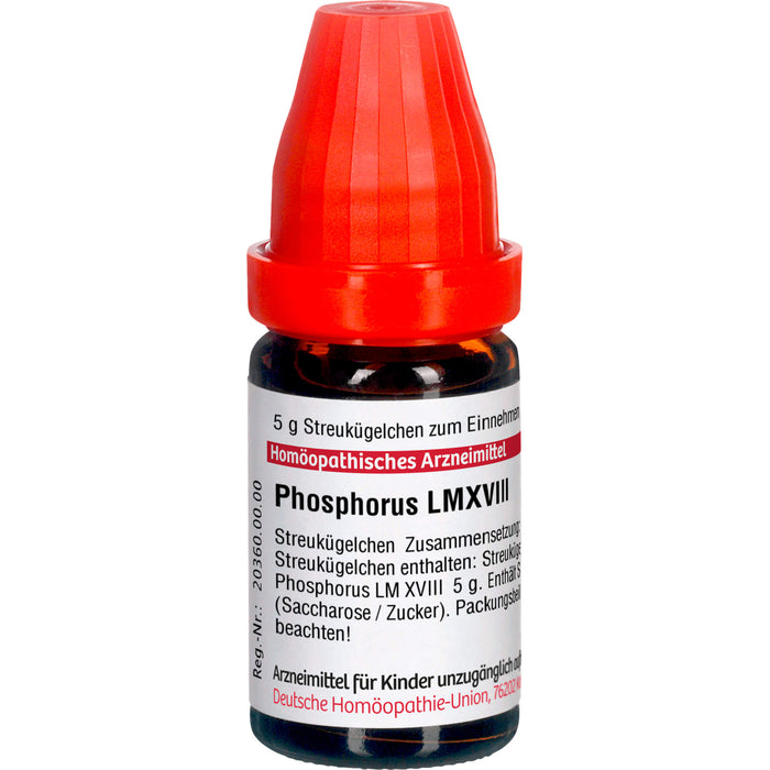 DHU Phosphorus LM XVIII Streukügelchen, 5 g Globuli