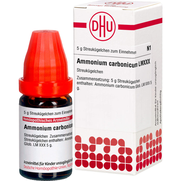 DHU Ammonium carbonicum LM XXX Streukügelchen, 5 g Globules