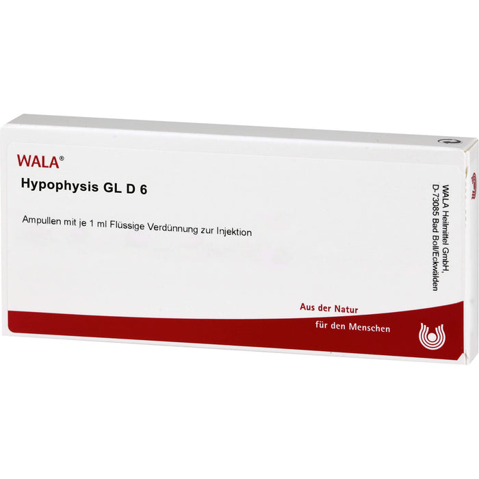 Hypophysis Gl D6 Wala Ampullen, 10X1 ml AMP