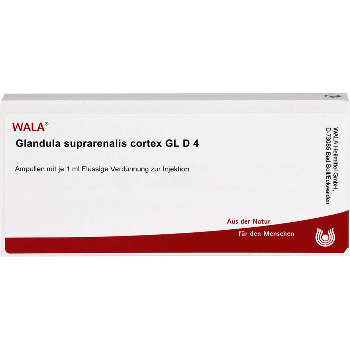 Glandula Supraren. Cort. Gl D4 Wala Ampullen, 10X1 ml AMP