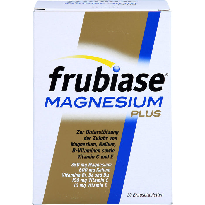 frubiase Magnesium plus Brausetabletten, 20 pcs. Tablets