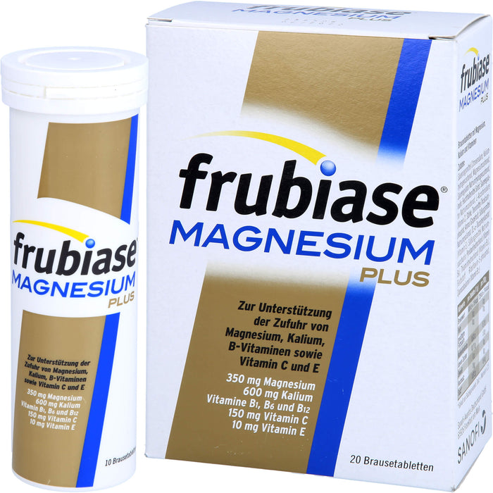 frubiase Magnesium plus Brausetabletten, 20 pc Tablettes