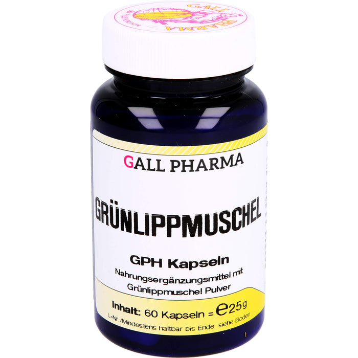 GALL PHARMA Grünlippmuschel GPH Kapseln, 60 pc Capsules