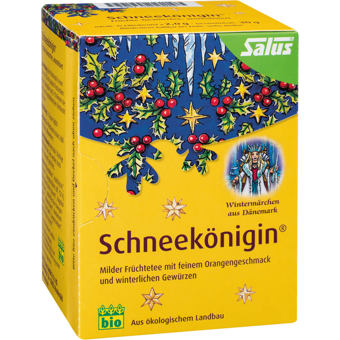 Salus Schneekönigin Früchte-Gewürztee bio, 15 pc Sac filtrant