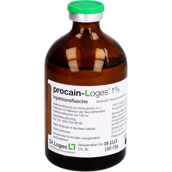 procain-Loges 1% Injektionsflasche, 100 ml Solution