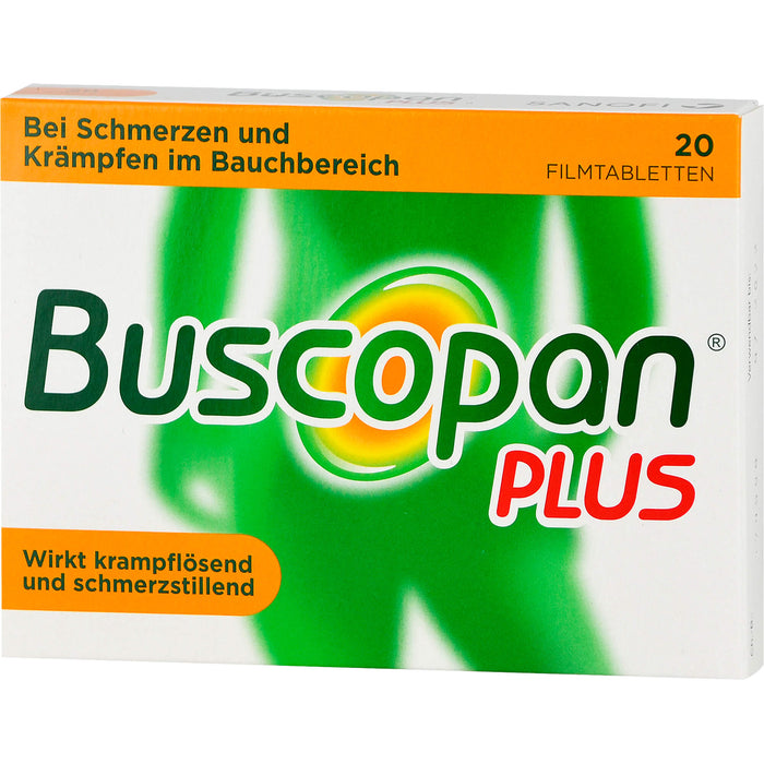 Buscopan plus Tabletten Reimport EMRAmed, 20 pcs. Tablets