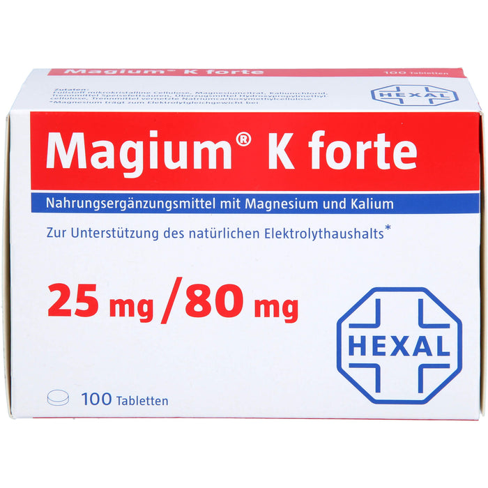 Magium K forte Tabletten, 100 pc Tablettes