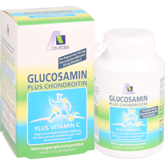 Glucosamin 750mg plus Chondroitin 100mg Kapseln, 90 pcs. Capsules