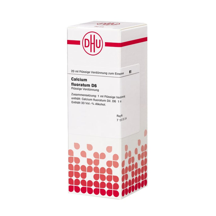 DHU Calcium fluoratum D6 Dilution, 20 ml Lösung