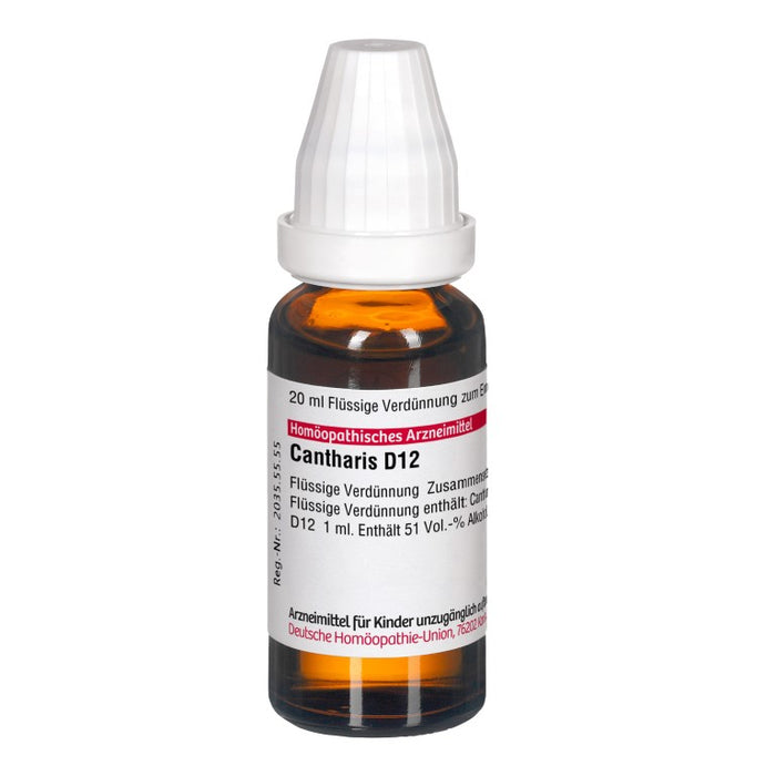 DHU Cantharis D12 Dilution, 20 ml Lösung